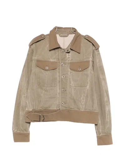 Our Legacy Battle Flap-pocket Jacket In Brown