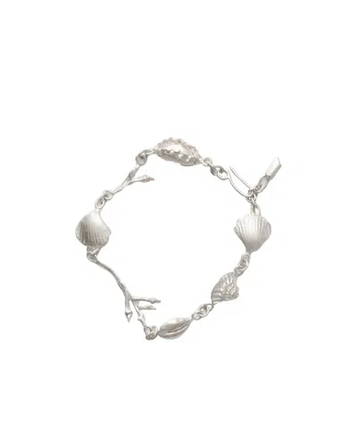 Our Legacy Beach Scrapper Anklet In White