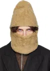 Our Legacy Beige Faux-shearling Snood In Neutral