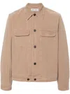 Our Legacy Coach Cotton Poplin Jacket In Beige