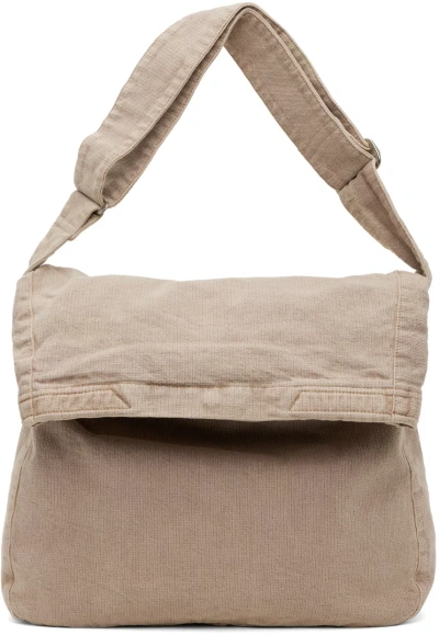 Our Legacy Beige Sling Bag In Pink