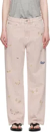 Our Legacy Beige Third Cut Jeans