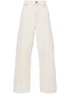 OUR LEGACY BEIGE WIDE-LEGGED JEANS
