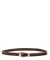 Our Legacy Leather Belt In Brown