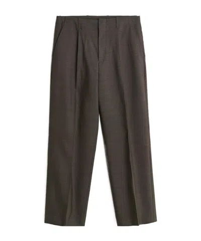 Our Legacy Belt-loop Casual Pants In Black