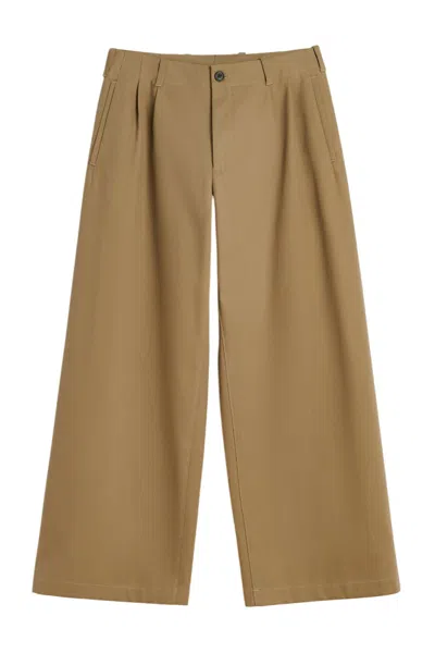 Our Legacy Belt Loop Casual Pants In Brown