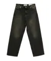 Our Legacy Straight Trousers With Belt Loops And Five-pocket Design In Black