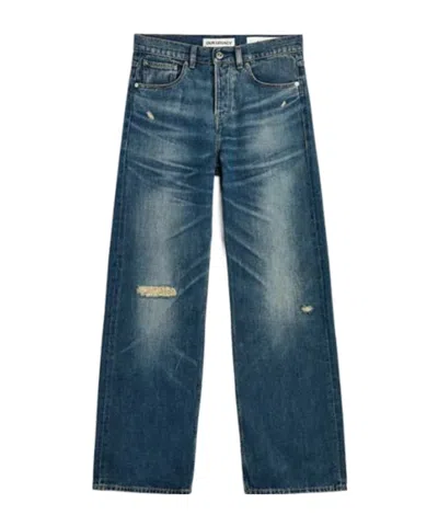 Our Legacy Belt Loop Jeans In Blue