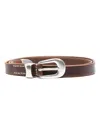 Our Legacy Belt With Logo