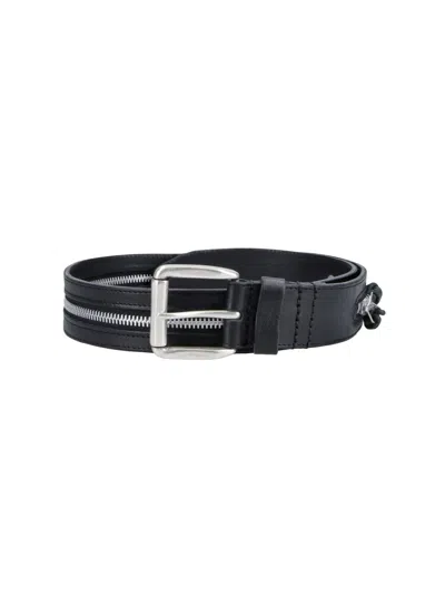 Our Legacy Belt "zipped" In Black