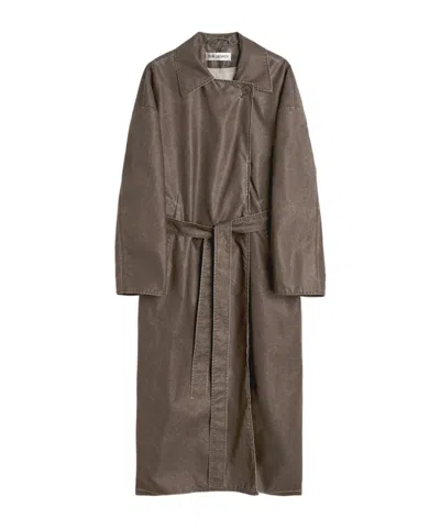 Our Legacy Belted Court Coat In Brown