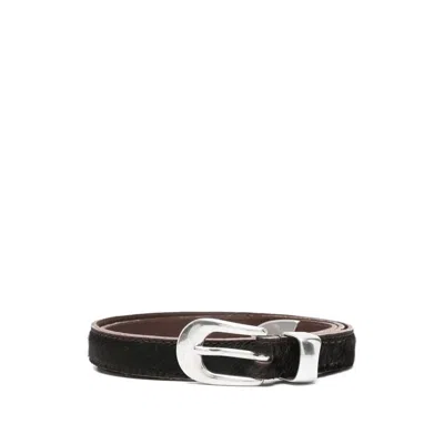 Our Legacy Belts In Black