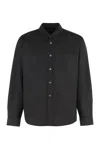 Our Legacy Shirt With Button-down Collar And Chest Pocket In Black