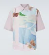 Our Legacy Printed Short Sleeve Lightweight Fabric Shirt