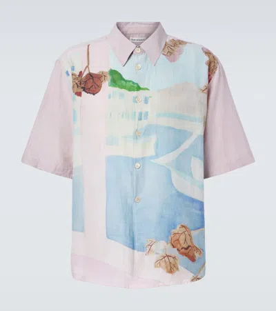 OUR LEGACY BEYOND COTTON AND SILK BOWLING SHIRT