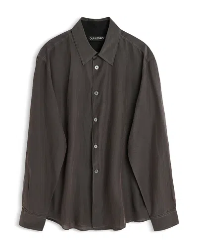 Our Legacy Beyond Regular Fit Shirt In Brown