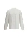 Our Legacy Button-front Long-sleeve Shirt In White