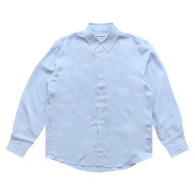 Pre-owned Our Legacy Beyond Shirt 'blue' | Men's Size 54