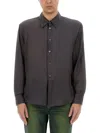 Our Legacy Long-sleeved Shirt In Silk-blend In Brown