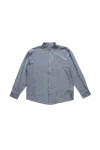 Our Legacy Checked Pattern Button-down Collar Shirt In Gray