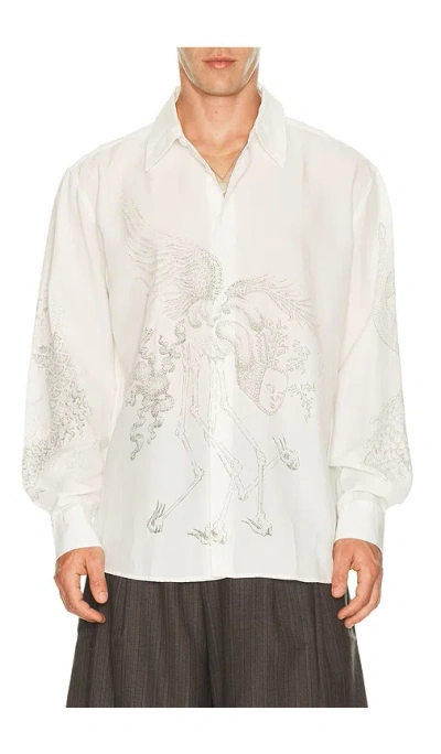 Our Legacy Beyond Shirt In White