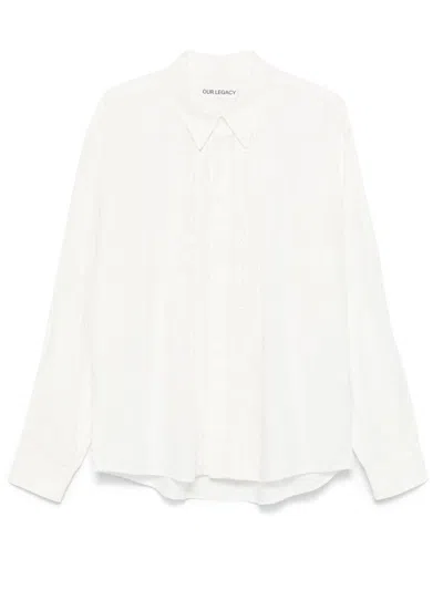 Our Legacy Beyond Shirt In White