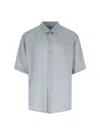 Our Legacy Beyond Shirt - Men's - Mother Of Pearl/silk/viscose In Light Blue