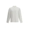Our Legacy Button-front Long-sleeve Shirt In White