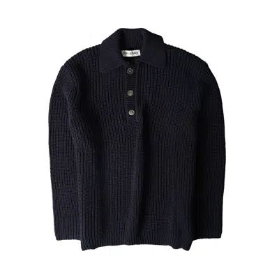 Pre-owned Our Legacy Big Piquet 'navy' | Blue | Men's Size 52