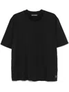 Our Legacy Black Big T-shirt In Black Clean Jersey