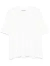 Our Legacy Big T-shirt In White Clean Jersey