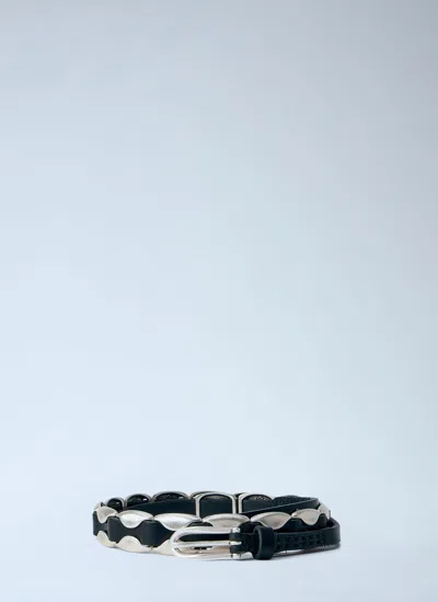 Our Legacy Billow Belt In Metallic