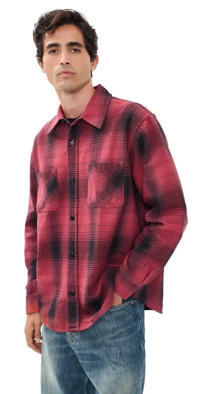 Our Legacy Bison Check Whoppin Shirt Bison Check Ranch Cotton