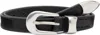 Our Legacy 2 Cm Belt In Black