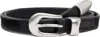 Our Legacy Black 2 Cm Belt In Black