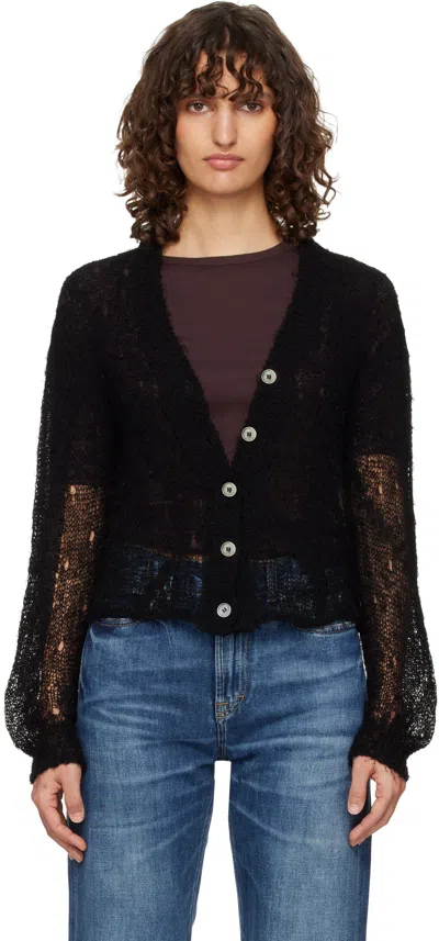 Our Legacy Black Academy Cardigan