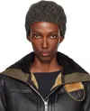 Our Legacy Black & Brown Classic Beanie