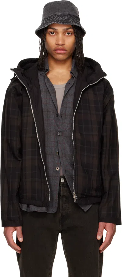 OUR LEGACY BLACK & BROWN RIVIERA JACKET