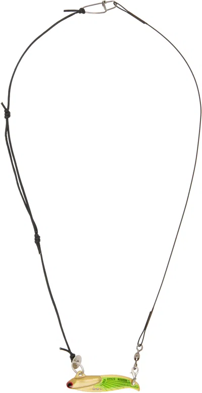 Our Legacy Black & Gold Tadpole Necklace