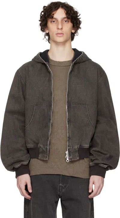 OUR LEGACY BLACK BANK DENIM JACKET
