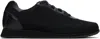 Our Legacy Black Blunt Runner Sneakers In Blackout Nylon