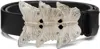 Our Legacy Black Butterfly Belt In Black