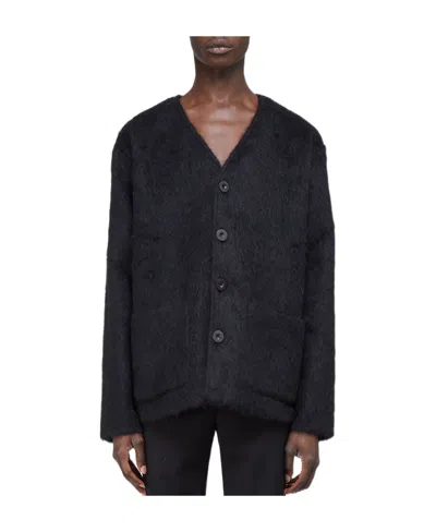 Our Legacy Black Button Cardigan Jacket