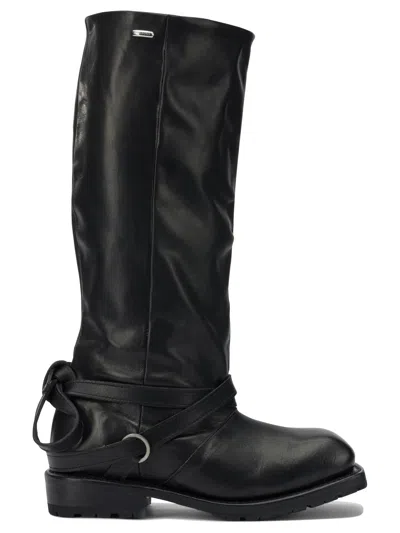 Our Legacy Black Cow Leather Boots