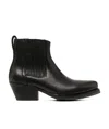 Our Legacy Black Cuban Ankle Boots In Black