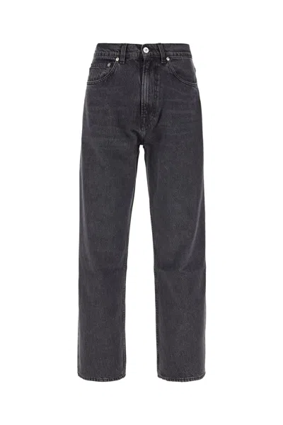Our Legacy Black Denim Third Cut Jeans In Blue