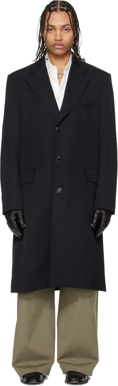 Our Legacy Black Dolphin Coat