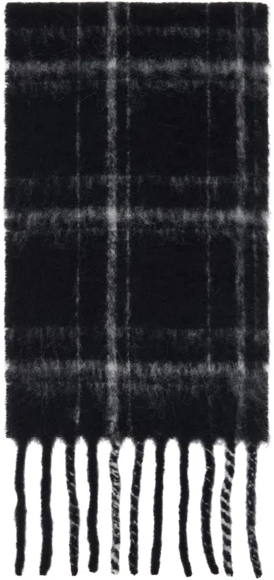 Our Legacy Black Estate Scarf