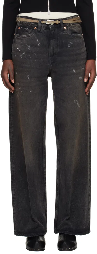 Our Legacy Black Full Cut Jeans