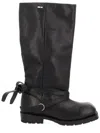 Our Legacy High Engine Cattlehide Leather Boot In Multi